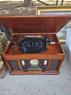 Great Record Player And Cd Player Cassette Tape