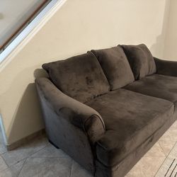 Comfy Sturdy Couch- Like Velvet Material