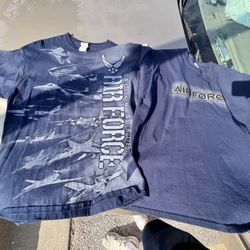 Vintage Air Force Shirt Set of 2