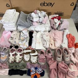 Baby Girls Clothing Lot Size 18 Month Mixed Brands + Accessories, Shoes, & More!