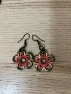 Earrings - Flower Shape 