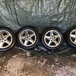99-05 OEM Pontiac Grand Am GT Wheel and tire set R16