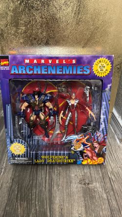 Marvel Archenemies Wolverine & Lady Deathstrike Figure Set