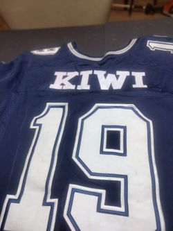 KIWI #19 Navy Football Jersey