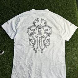 Vintage 90s Chrome Hearts Dagger Single Stitch Mayfield Los Angeles Pocket Tee
