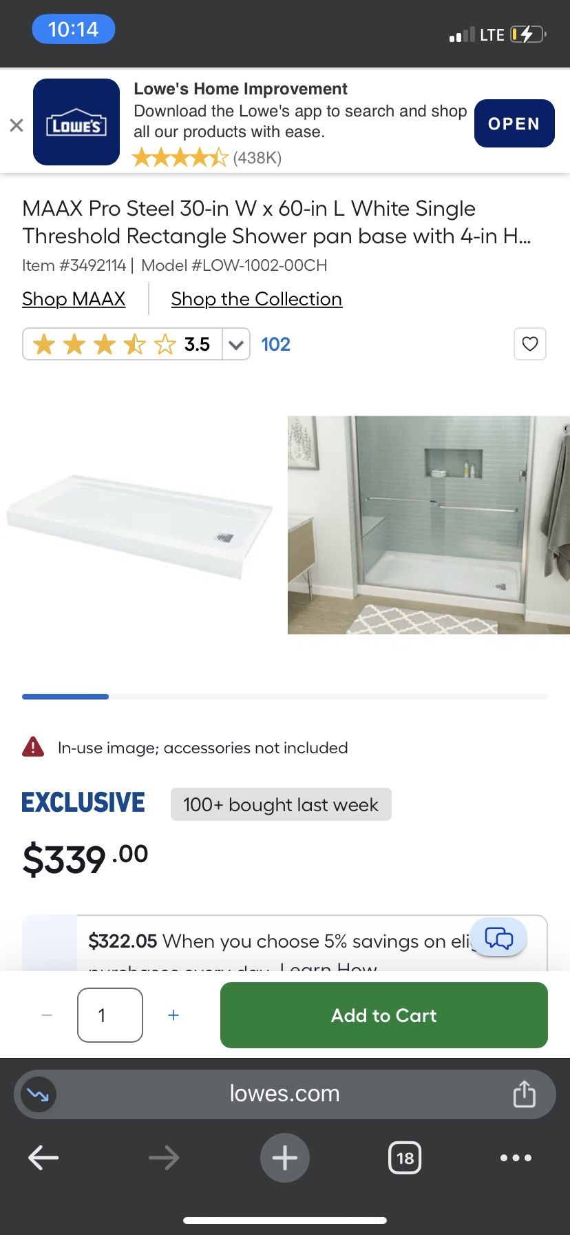 Shower Base
