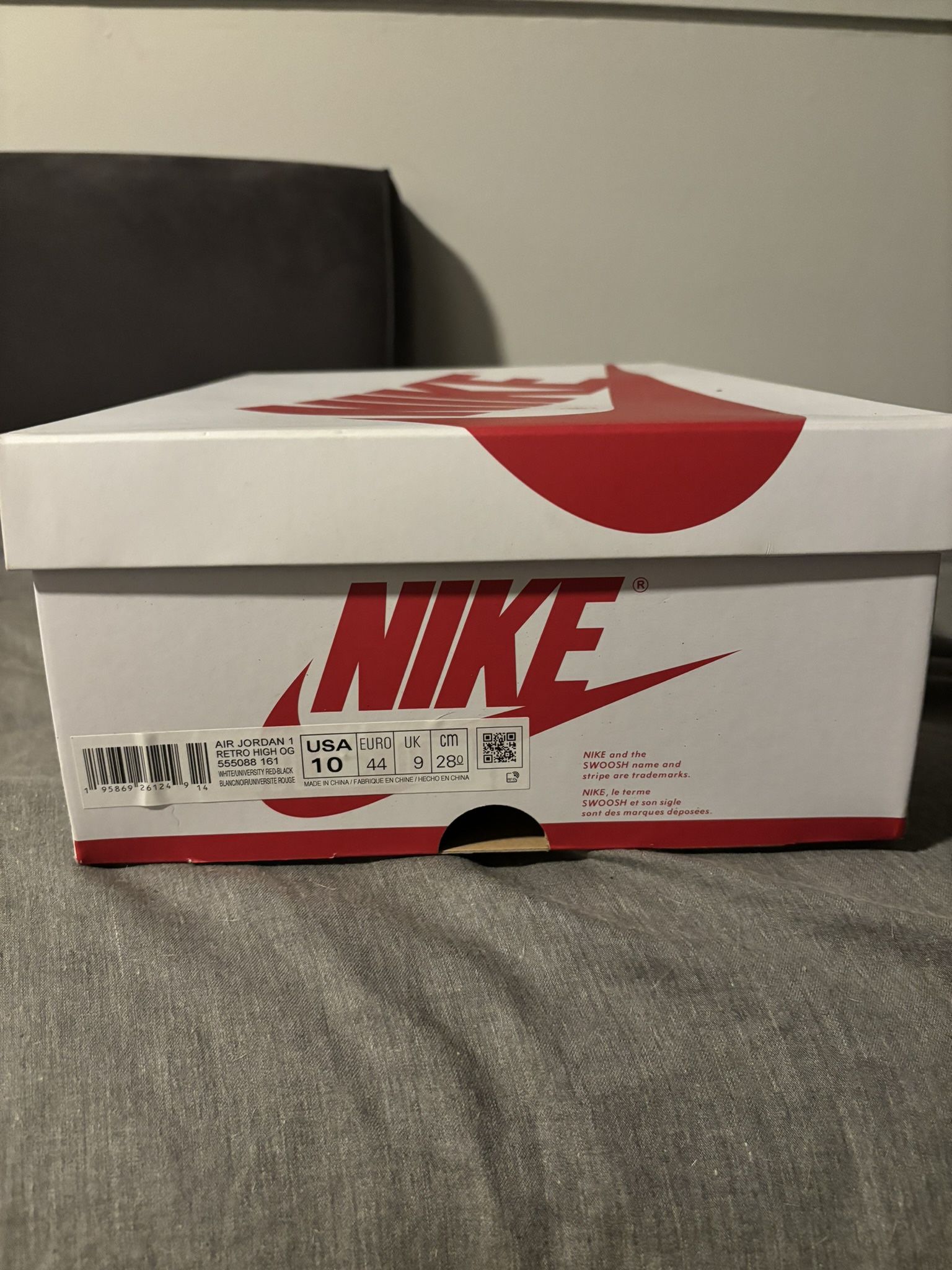 Jordan Retro 1 OG SIZE 10