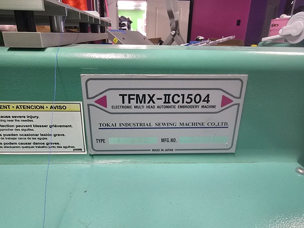 Tajima 4 head Embroidery Machine 2001