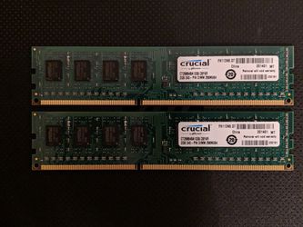 Crucial 4GB (2x2GB) PC3 RAM kit