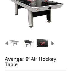 Avenger 8’ Air Hockey Table 