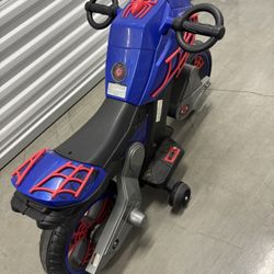 Boys Spider-Man Motorcycle 