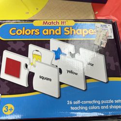 Colors And Shapes Puzzle 