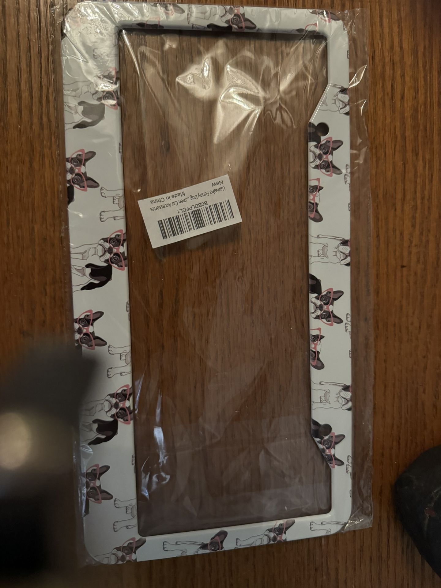 French Bulldog License Plate Frame 
