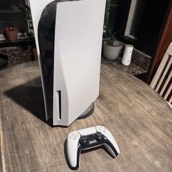 Playstation 5 with controller $450