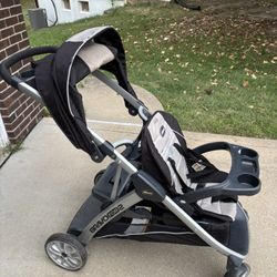double stroller chicco bravo for 2