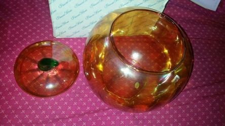 Vintage Crystal pumpkin