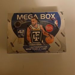 2024-25 Panini Mega box  1 Autograph Or Memorabilia Card Per Box