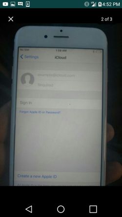 Pink iphone 6s 16g no icloud