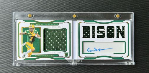 Christian Watson Rookie Auto/Swatch Booklet
