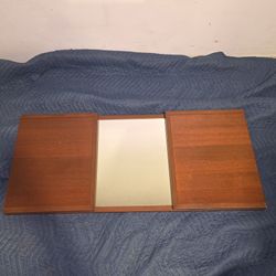 Ikea Malm folding wall mirror