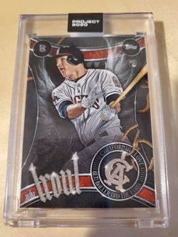 Mike Trout #51 by Ben Baller Topps Project 2020