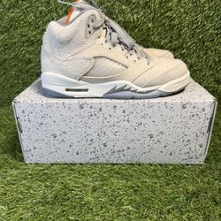 Size 4.5Y - Jordan 5 Retro SE Craft Light Orewood Brown