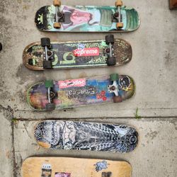 Skateboards(CHECK DESCRIPTION)