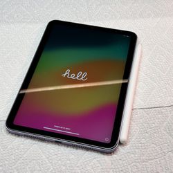 iPad mini 6 Purple 64GB WiFi with Apple Pencil 2