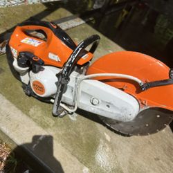 Stihl Ts420 Concrete Saw