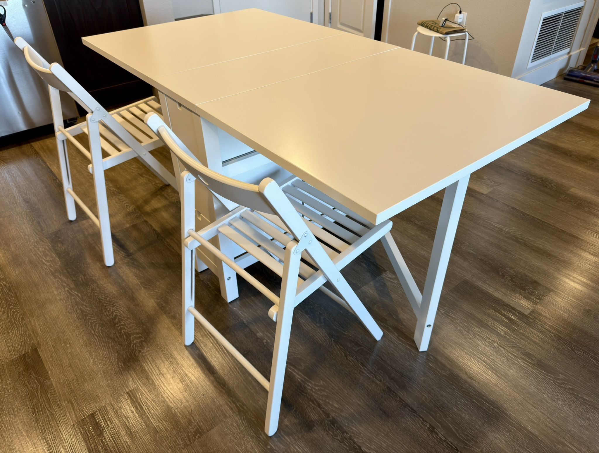 ‼️ IKEA NORDEN Table With 2 Chairs • Like New • Assembled