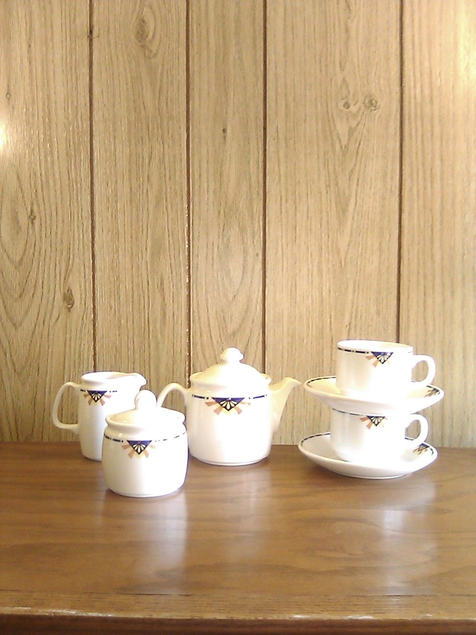 Albalite Coffee Set Steelite International England