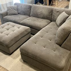 Gray Sectional Couch
