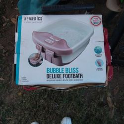 Homedics Bubble Bliss Deluxe Footbath