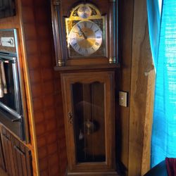Original Old Antique Grandfather's Clock