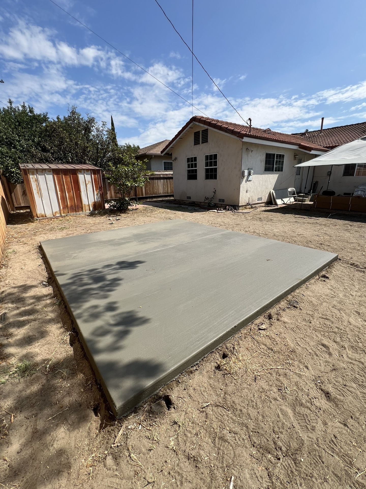 Gazibo Concrete Slab