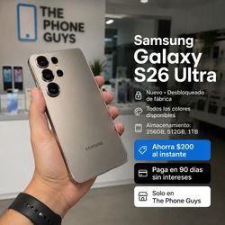 Samsung - Galaxy S26 Ultra 5G 6.9" (Unlocked) 256GB White New