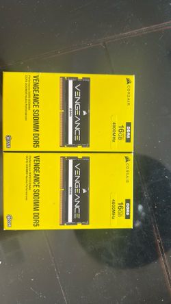 2x 16 GB 4800MHz Vengeance Sodium DDR5 Corsair