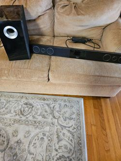 Sound Bar and sub woofer