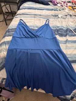 Blue Sparkly Dress