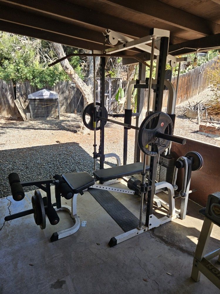 Cage And Weights 