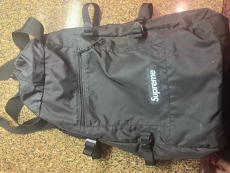 Supreme Black Nylon Backpack