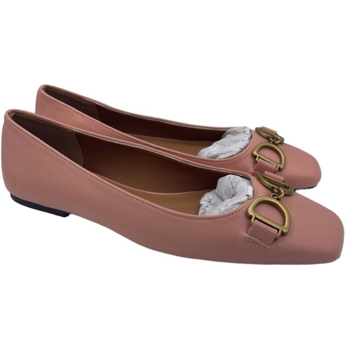 NEW ASOS Design square toe ballet flats women’s Size 8