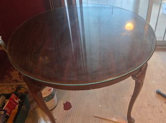 Round Antique Table