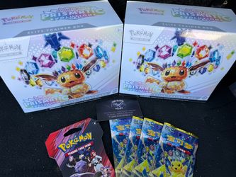 Pokémon Scarlet & Violet Prismatic Evolutions Elite Trainer Box x2