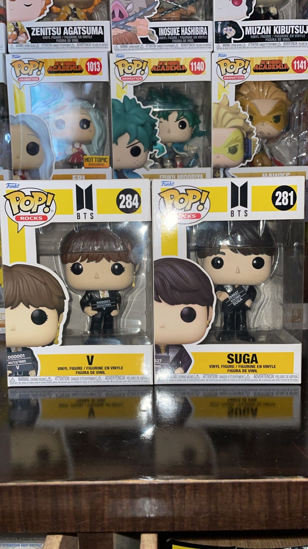 BTS Suga And V Funko Pop
