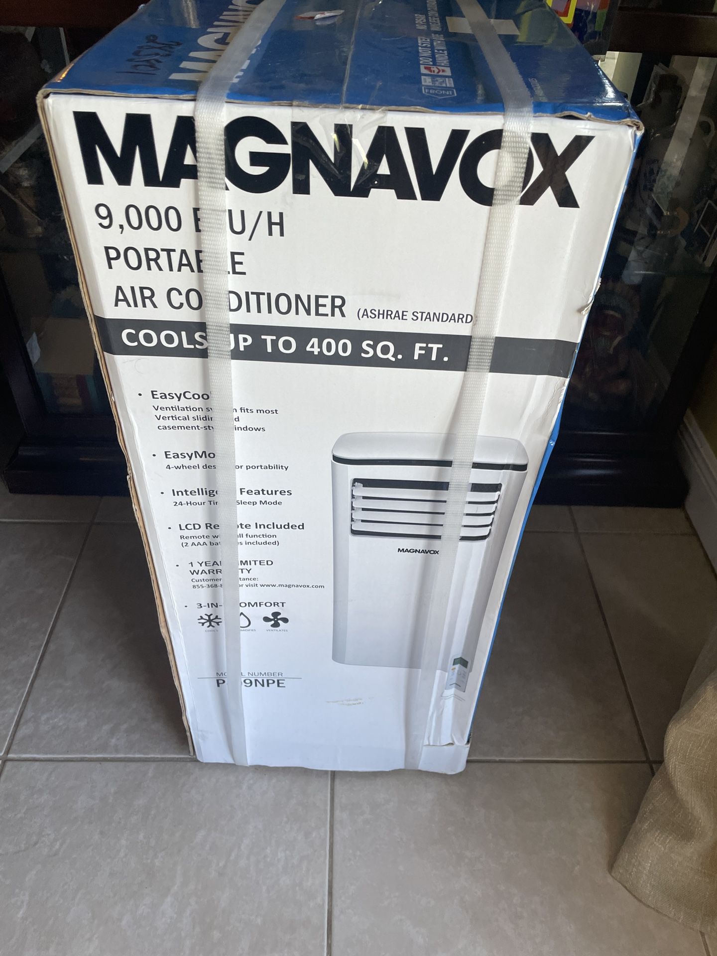Magnavox 9,000 BTU/H Portable Air Conditioner 