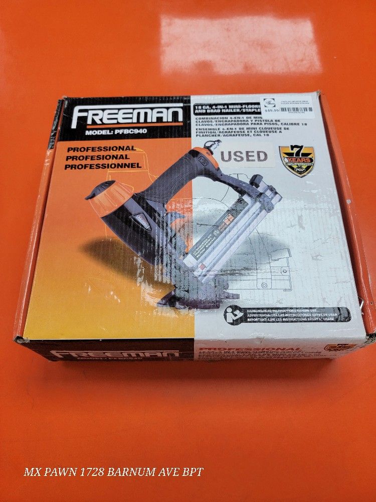Freeman 18 Gauge Nailer Combo