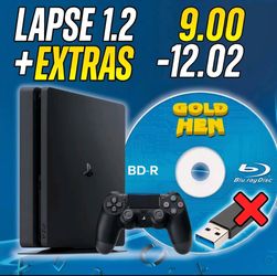 PS4 Lapse 1.2 BLU-RAY Jailbreak Disc NO USB Required GOLDHEN PLAYSTATION 4 BD-JB BLURAY