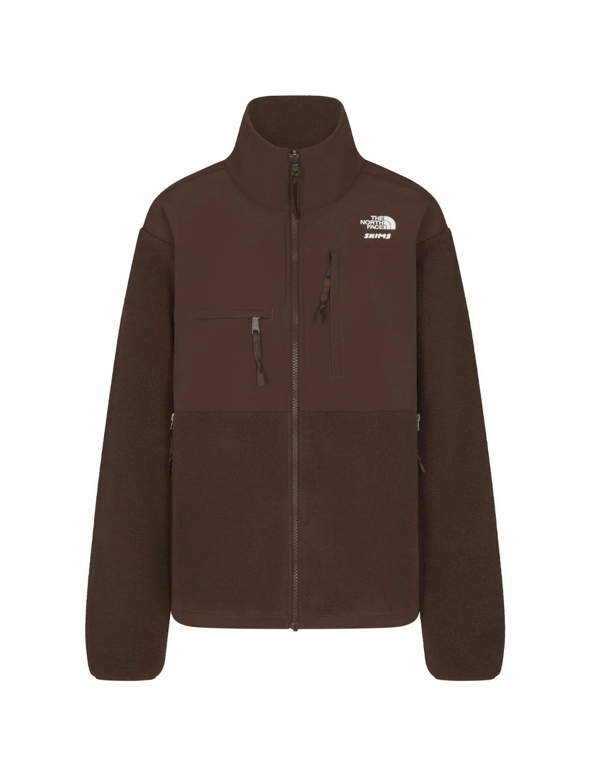 Skims x The North Face 1995 Denali Fleece Jacket Size M Cocoa