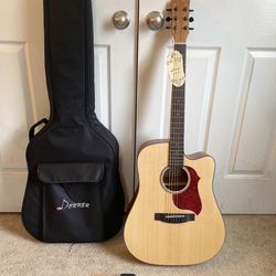 Donner Acoustic Guitar W/ Padded Case 